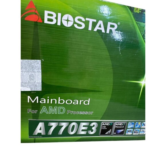 Biostar A770E3 Mainboard For AMD Processor Motherboard SKU8213 - Picture 2 of 15